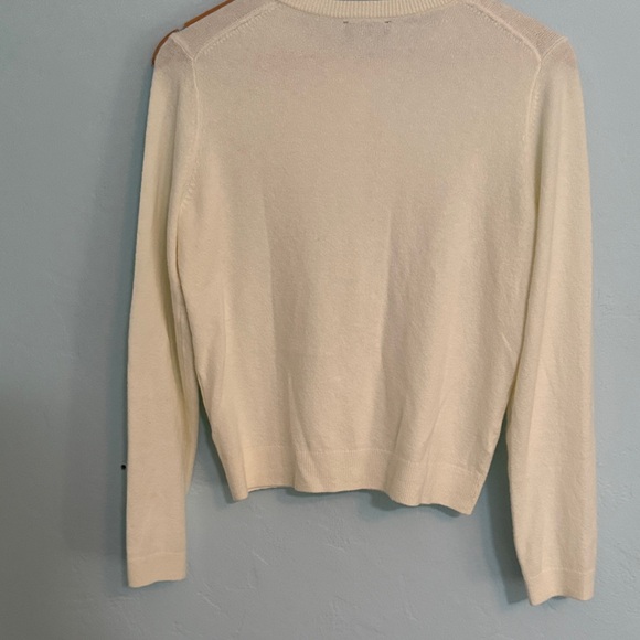 GAP CashSodt Cream Cardigan Sweater - Picture 8 of 11